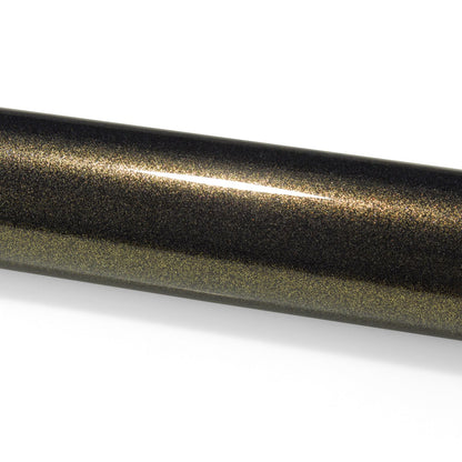 Galaxy Dust Gloss Black Gold Vinyl Wrap