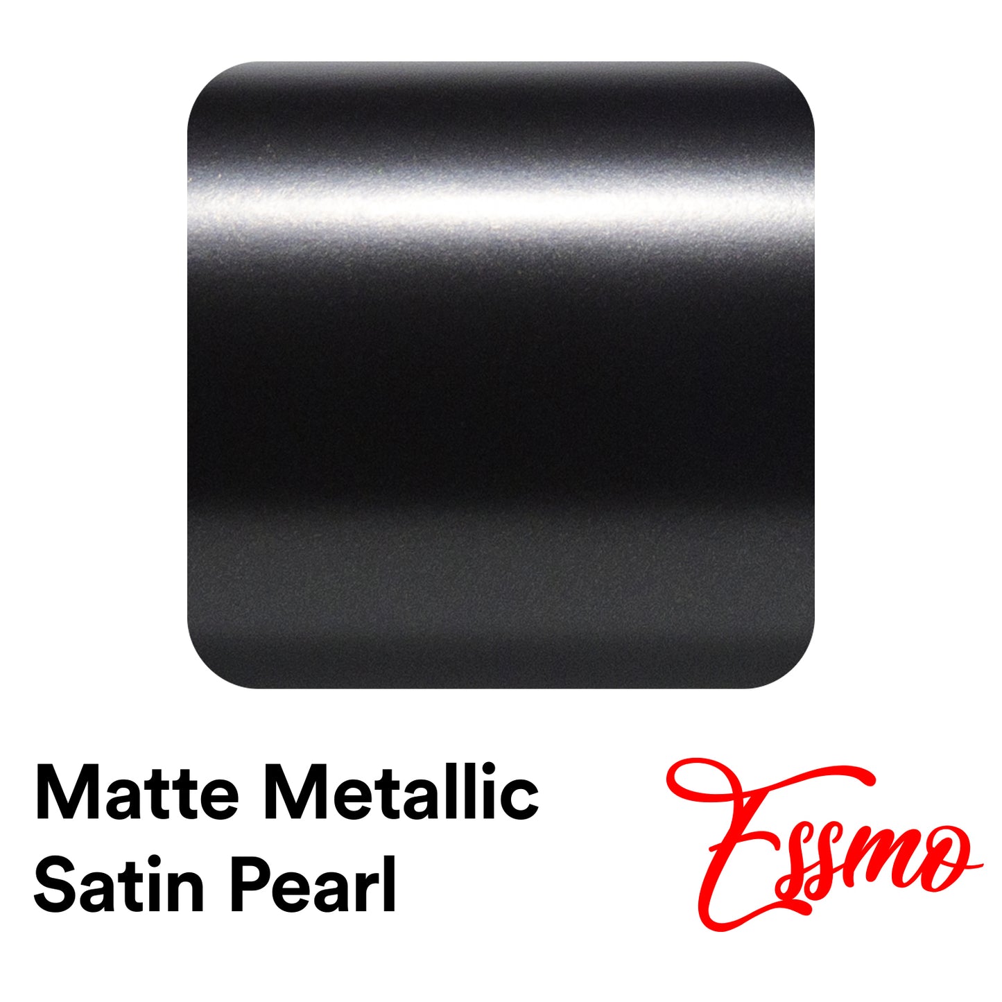 Matte Metallic Satin Pearl Black Vinyl Wrap – Essmovinyl