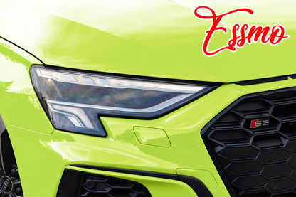 High Gloss Acid Lime Vinyl Wrap