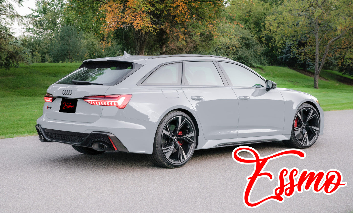 High Gloss Storm Gray Vinyl Wrap