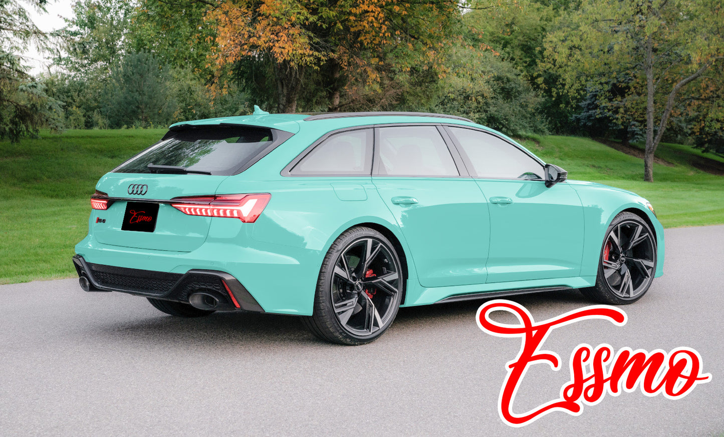 High Gloss Teal Vinyl Wrap