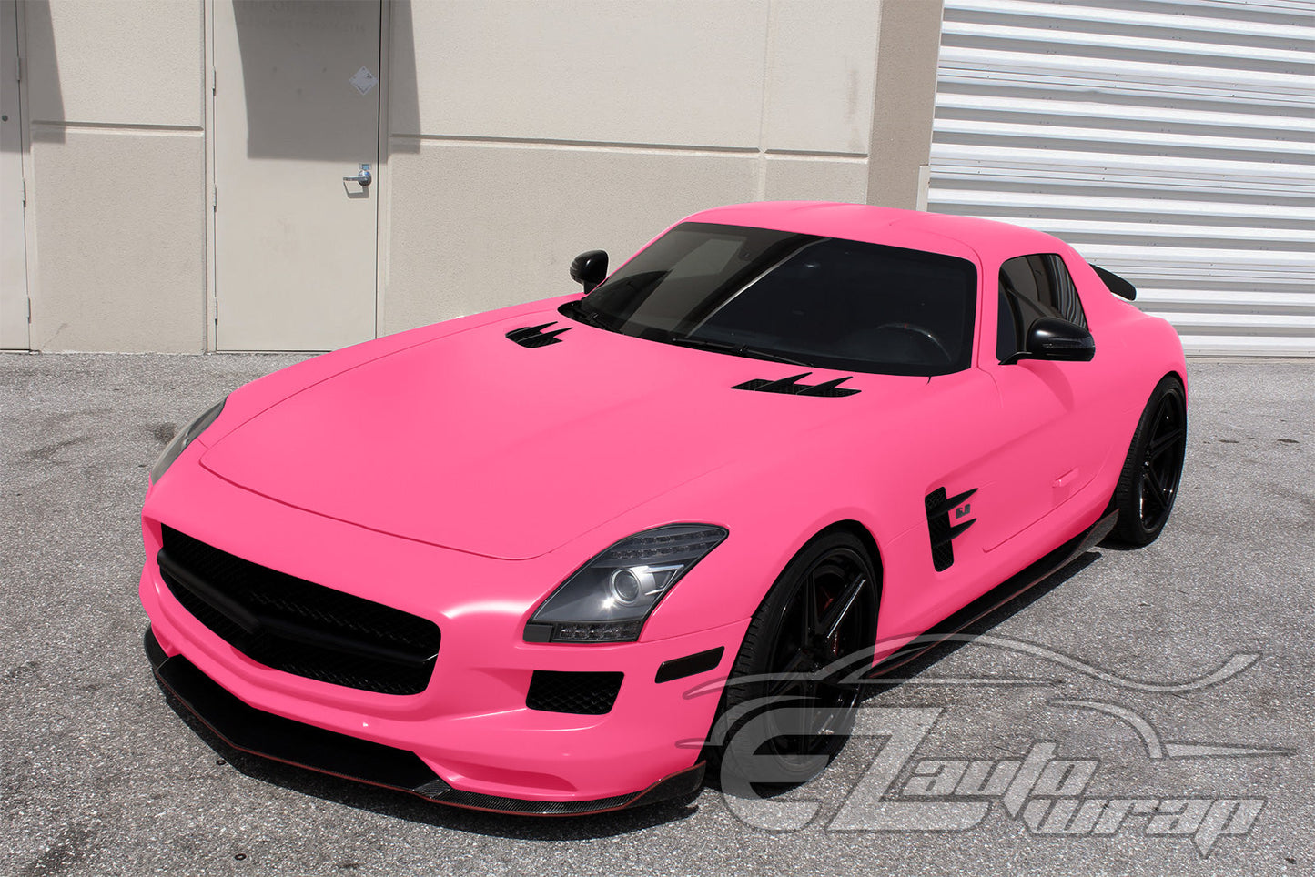 Satin Rose Red Matte Flat Vinyl Wrap