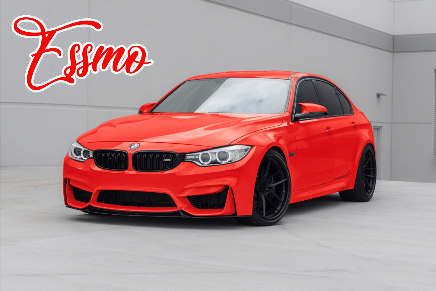 High Gloss Racing Red Vinyl Wrap