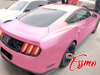 Matte Metallic Satin Pearl Diamond Pink Vinyl Wrap