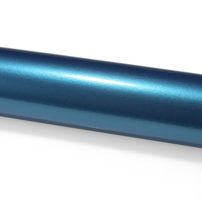 Coral Gloss Peacock Blue Vinyl Wrap