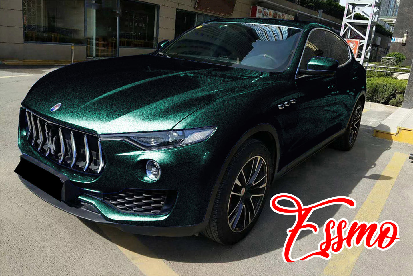 Super Gloss Metallic Midnight Green Vinyl Wrap