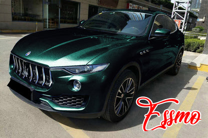 Super Gloss Metallic Midnight Green Vinyl Wrap