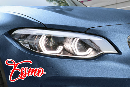Heavy Metal Diamond Satin Storm Blue Vinyl Wrap