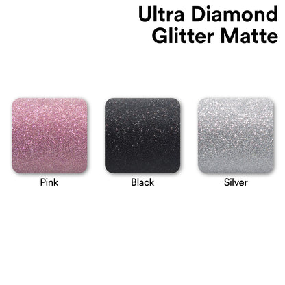 Caxvinyl Luxury Matte Diamond Flash Sparkle Glitter Wrap Vinyl