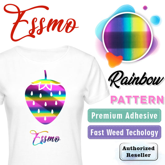 ESSMO™ Rainbow Pattern Heat Transfer Vinyl HTV SP21