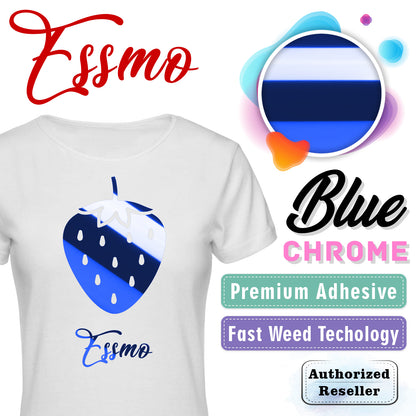 ESSMO™ Blue Chrome Heat Transfer Vinyl HTV DS16