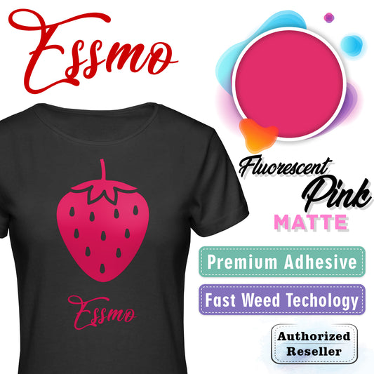 Essmo™ Glow in the Dark Pink Heat Transfer Vinyl HTV GD04