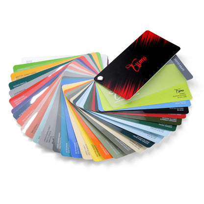 ESSMO Swatch Sample Deck Super Gloss Metallic PET Deck Book Auto Wrap Vinyl Wrapping Film