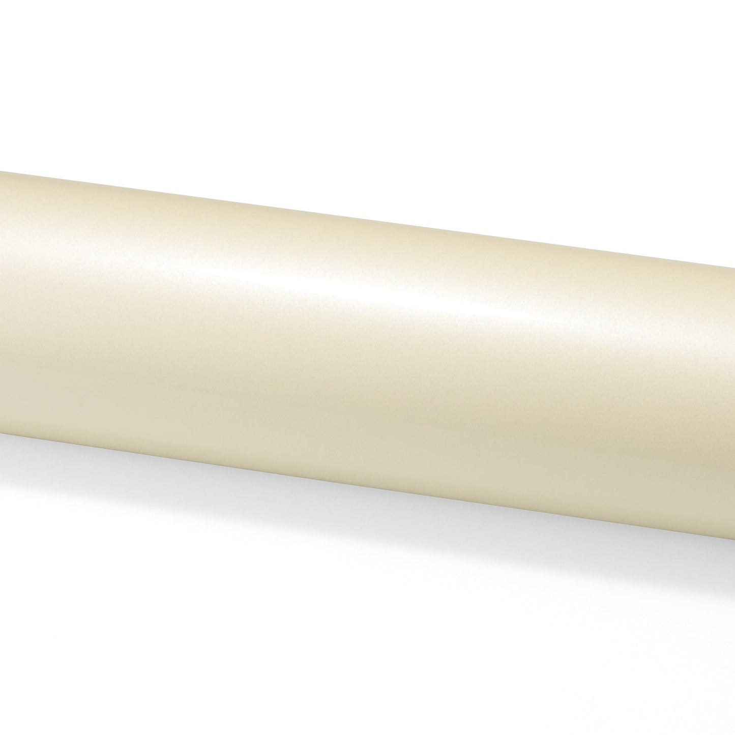 Gloss Pearlescent Cream White Vinyl Wrap