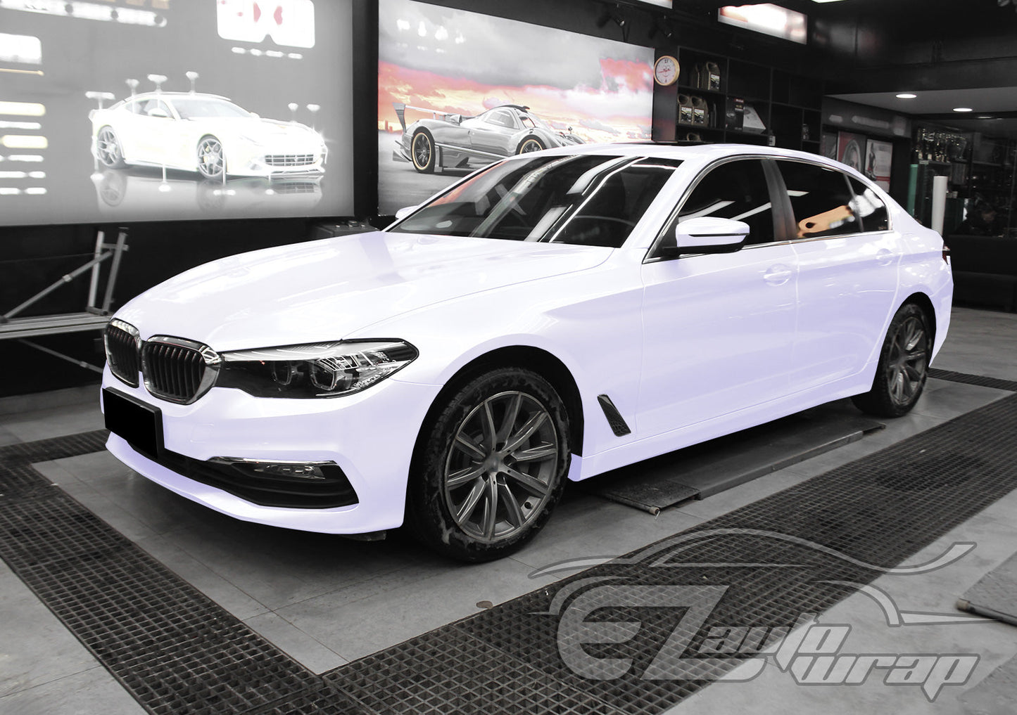 Gloss Pearlescent Lavender Purple Vinyl Wrap