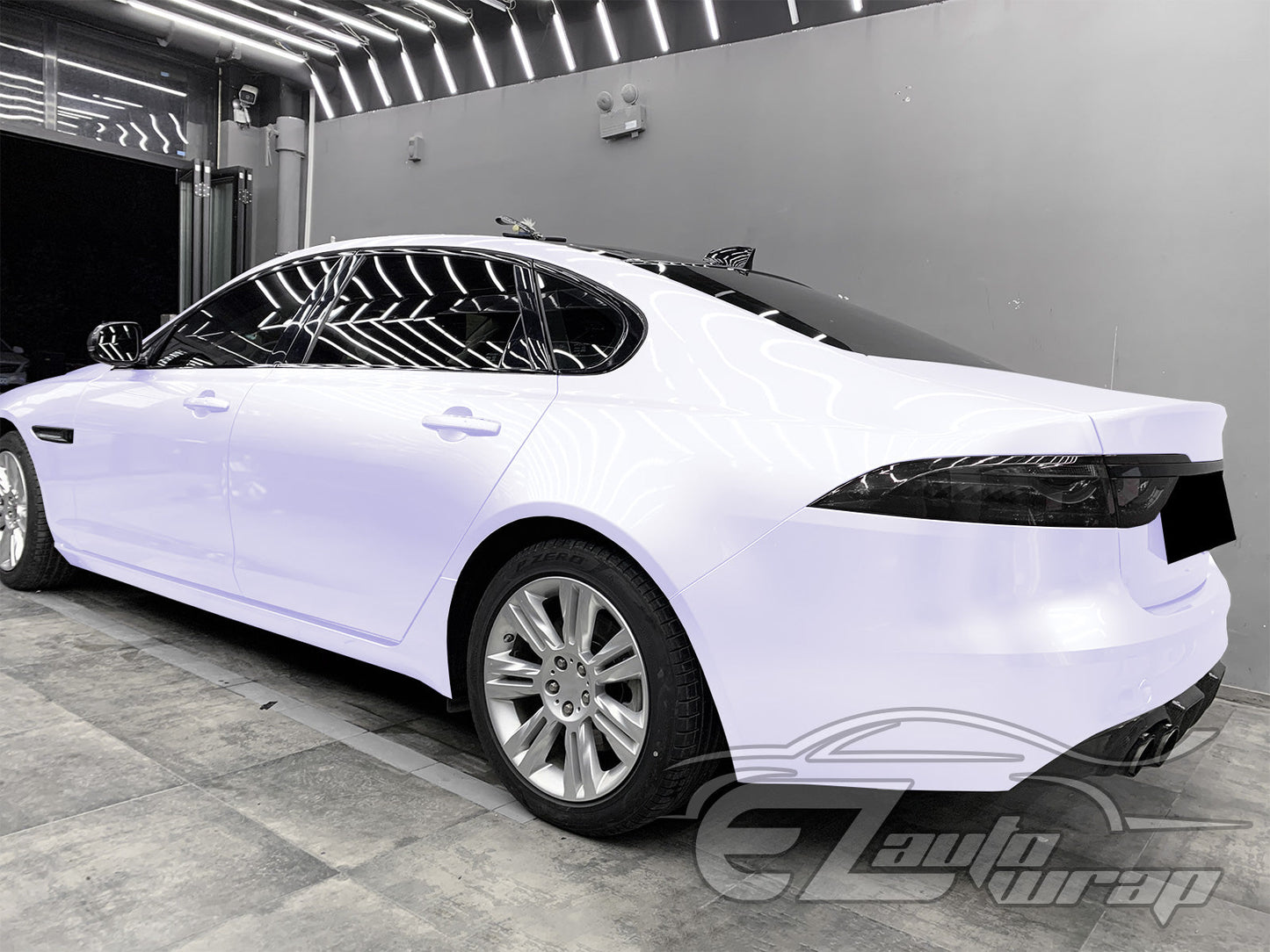 Gloss Pearlescent Lavender Purple Vinyl Wrap