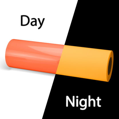 Essmo™ Glow in the Dark Orange Heat Transfer Vinyl HTV GD03