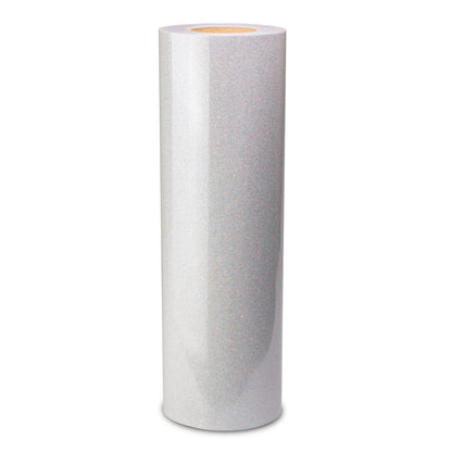 ESSMO™ Silver Confetti Glitter Sparkle Heat Transfer Vinyl HTV DG15