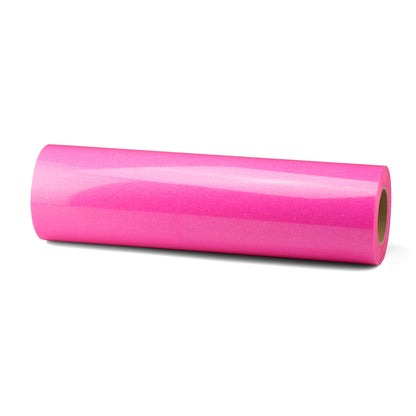ESSMO™ Neon Pink Glitter Sparkle Heat Transfer Vinyl HTV DG26