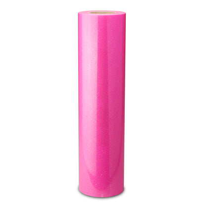 ESSMO™ Neon Pink Glitter Sparkle Heat Transfer Vinyl HTV DG26