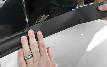 PET Super Gloss Black Vinyl Chrome Delete Black Out Kit